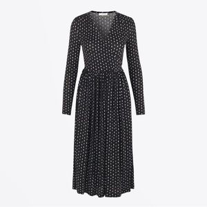 STINE GOYA jersey polkadot maxi dress size medium